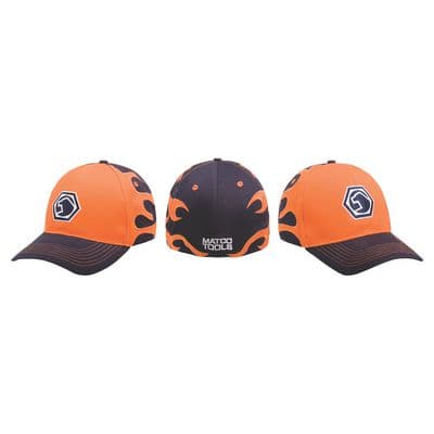 ORANGE FLAME HAT