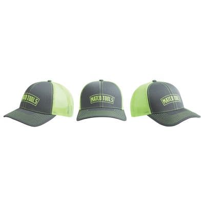 NEON GREEN/GRAPHITE TRUCKER HAT