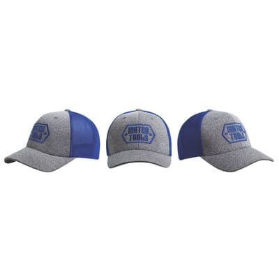 MELANGE MESH TRUCKER HAT - L/XL