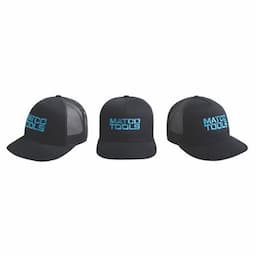 FLEXFIT FLAT BLACK/TEAL HAT