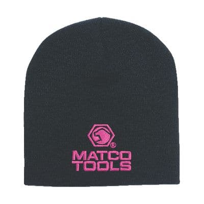 PINK LOGO BEANIE