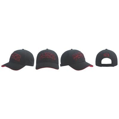BLACK PUFF HAT