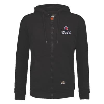 BLACK THERMAL LINED JACKET - L