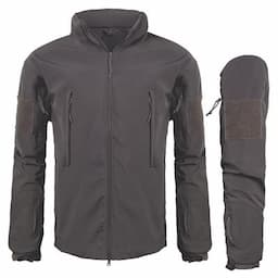 TACTICAL JACKET WITH PATCHES - 2XL