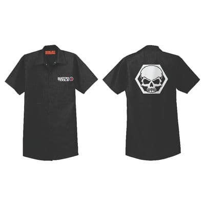 MEN'S SKULL WORKSHIRT - XL