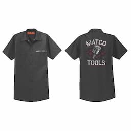 MISFIRE SHORT SLEEVE POPLIN - L