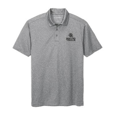 SHADOW GRAY POLO - LARGE