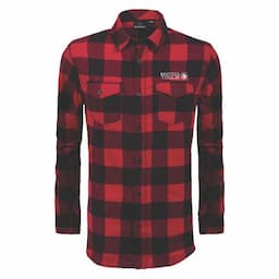 RED PLAID FLANNEL SHIRT - 3XL