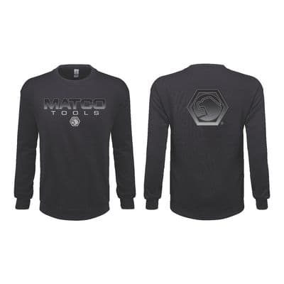 BLACK FADE SWEATSHIRT - M