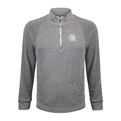 TRI-BLEND 1/4 ZIP JACKET - 2XL