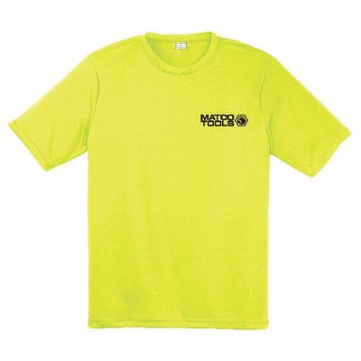 SHORT SLEEVE HI VIZ YELLOW T-SHIRT - 2XL