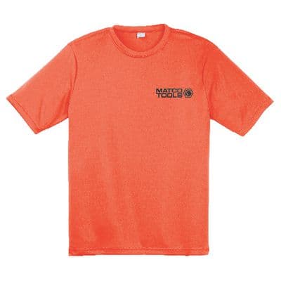 SHORT SLEEVED HIGH VIS ORANGE T-SHIRT - 2XL