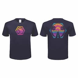 MIAMI SUNSET T-SHIRT - XL