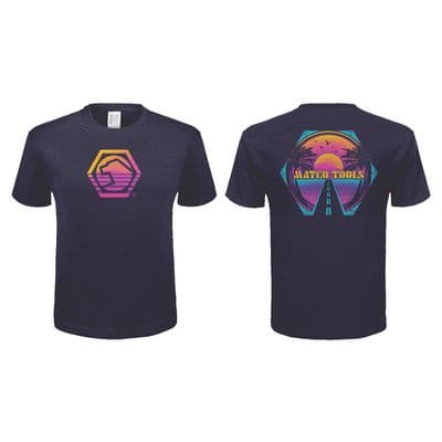 MIAMI SUNSET T-SHIRT - XL