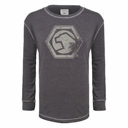 LONG SLEEVE VINTAGE THERMAL T-SHIRT - L