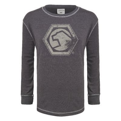 LONG SLEEVE VINTAGE THERMAL T-SHIRT - L