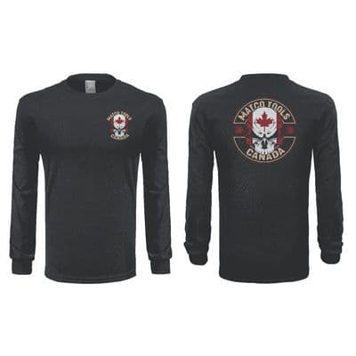 MAPLE SKULL LONG SLEEVE T-SHIRT - 3XL