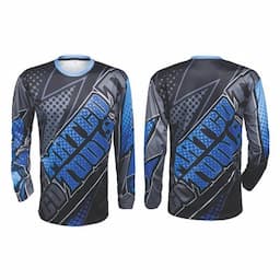 BLUE BOLT LONG SLEEVE T-SHIRT - M
