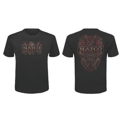 MEN'S BLACK RENEGADE T-SHIRT-M