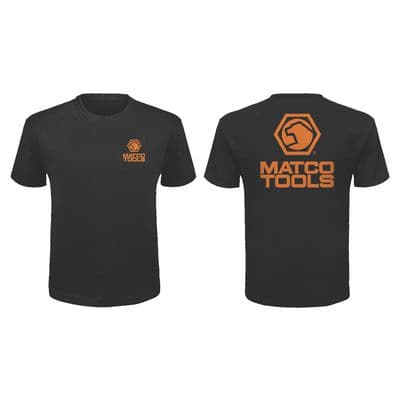 MEN'S BLACKORANGE LOGO T-SHIRT -M