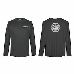 METAL HEX LONG SLEEVE T-SHIRT - 2XL