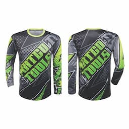 GREEN BOLT LONG SLEEVE T-SHIRT - M