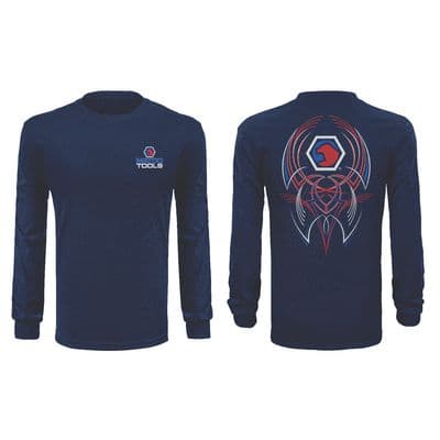 CONTRAILS LONG SLEEVE T-SHIRT - L