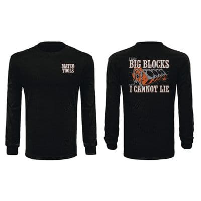 BIG BLOCKS LONG SLEEVE T-SHIRT - XL