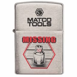MISSING ZIPPO LIGHTER