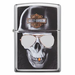 HARLEY-DAVIDSON SKULL ZIPPO