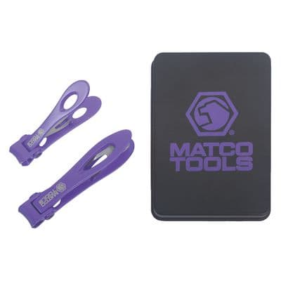 NAIL CLIPPER SET, PURPLE
