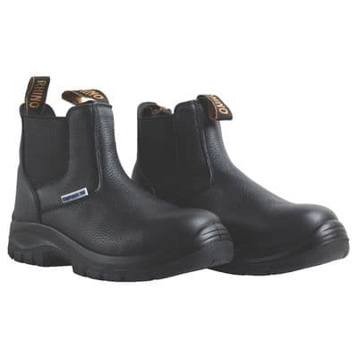 BLACK SLIP ON BOOT SIZE 11.5