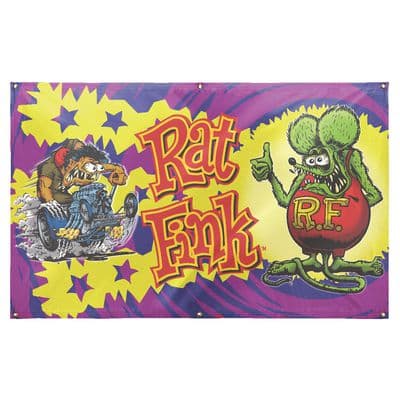 RAT FINK BOX BANNER