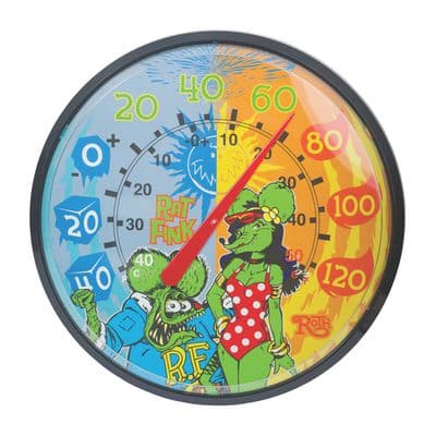 FIERY CHILL RAT FINK THERMOMETER