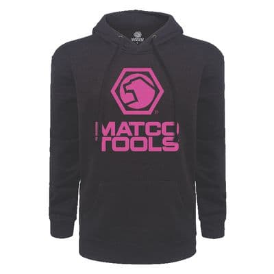 MATCO TEAM SHOP PINK LOGO HOODIE - S