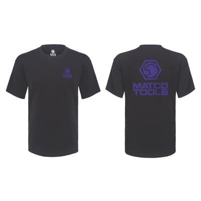 S/S PURPLE LOGO TEE - 3XL