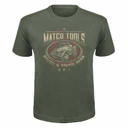 BOY'S MILITARY GREEN T-SHIRT -M