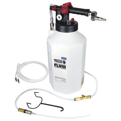 10L FLUID EVACUATOR/DISPENSER WITH RIDGED TUBES
