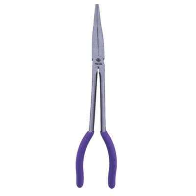 11" LONG REACH 45 DEGREE BENT NOSE PLIERS - PURPLE