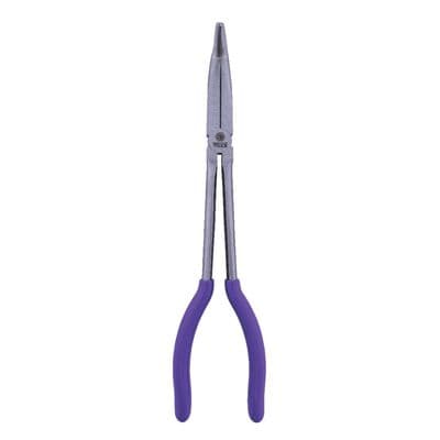 11" LONG REACH 90 DEGREE BENT NOSE PLIERS - PURPLE