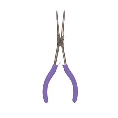 MINI LONG REACH BENT NOSE PLIERS - PURPLE