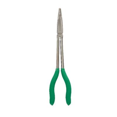 11" EXTRA LONG 45° NEEDLE NOSE PLIER - GREEN