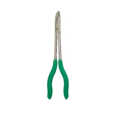 11" EXTRA LONG 90° NEEDLE NOSE PLIERS - GREEN