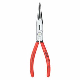 KNIPEX 8" STRAIGHT NEEDLE NOSE PLIERS