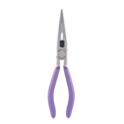 7-1/2" NEEDLE NOSE CUTTING PLIERS - PURPLE