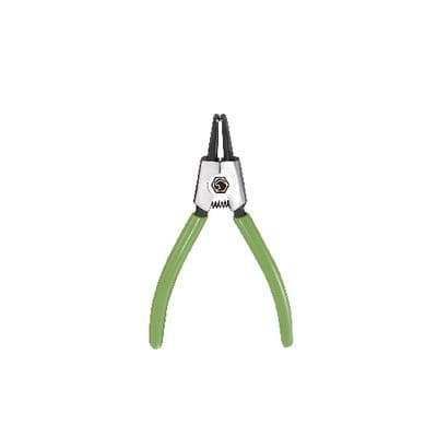 7" EXTERNAL SNAP RING PLIERS BENT NOSE 0.067"