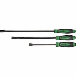 3 PIECE STRAIGHT PRY BAR SET - GREEN