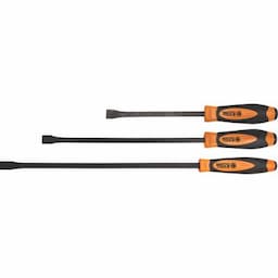 3 PIECE STRAIGHT PRY BAR SET - ORANGE