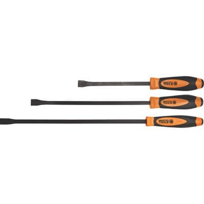 3 PIECE STRAIGHT PRY BAR SET - ORANGE