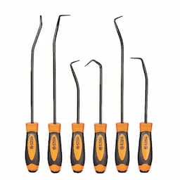 6 PIECE HOOK AND PICK SET - ORANGE